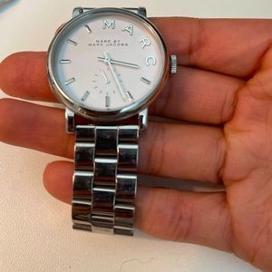 Marc Jacobs silver watch MBM3242